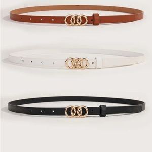 3 piece belts